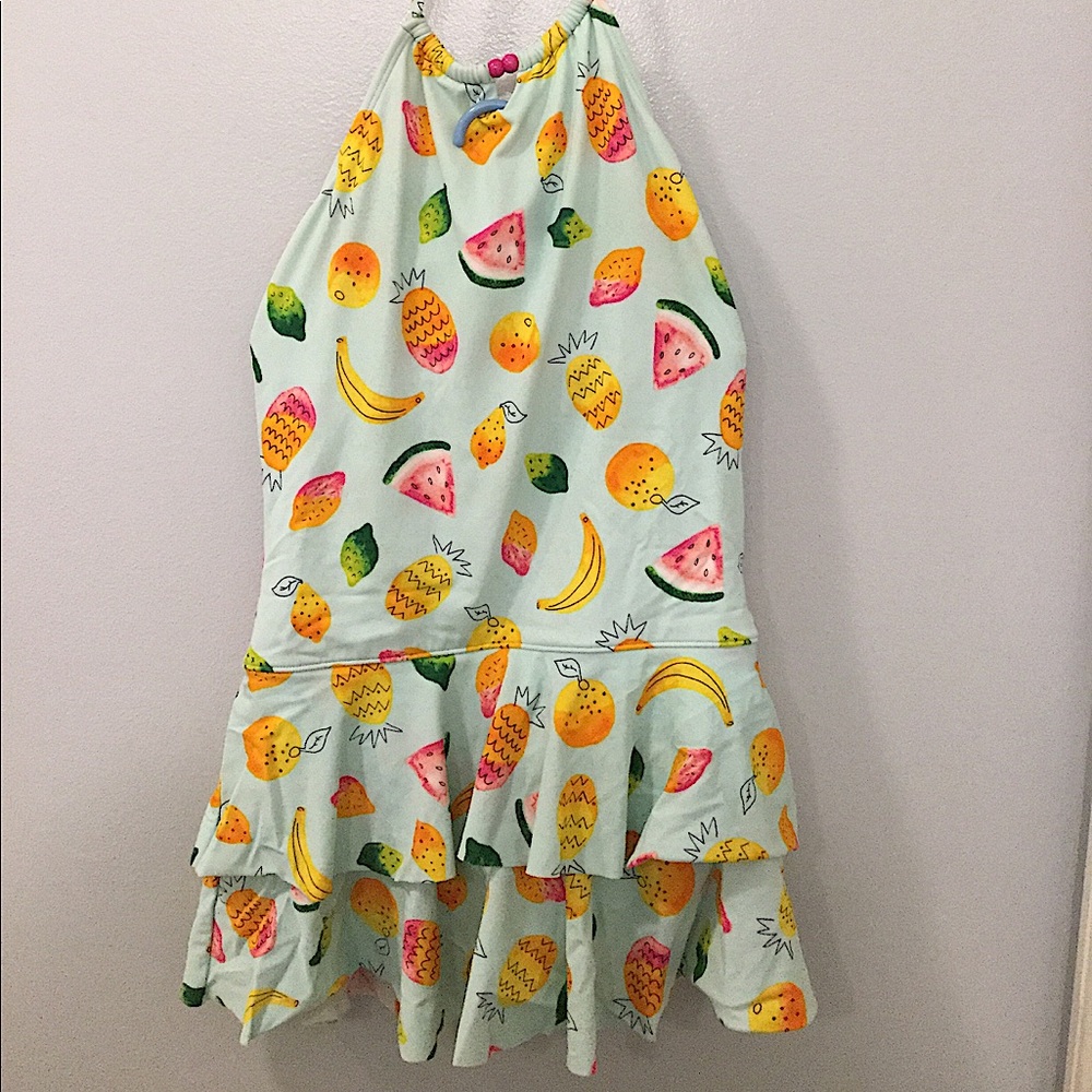 Lands End girls swimsuit